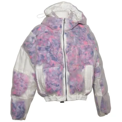 Winterjas (Wit, Meerkleurig) van Rehall Polyester, Polyurethaan