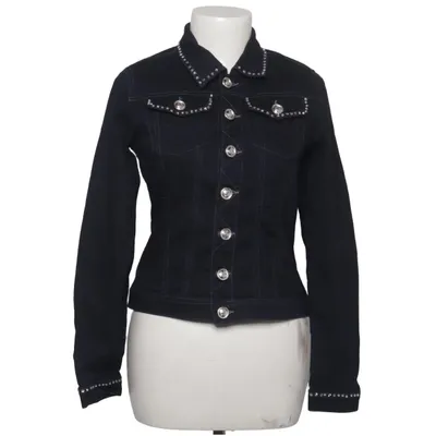 Jeansjacka (Svart) från Pompöös Bomull, Elastan, Polyester