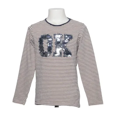 T-shirt à manches longues (Blanc, Bleu) de Happy Kids by Tchibo Élasthane, Coton biologique