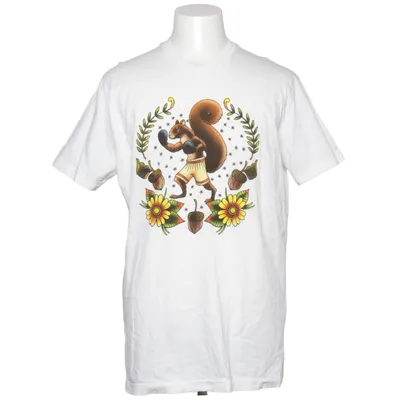 T-shirt (Hvid, Flerfarvet) fra Dsquared2 Bomuld