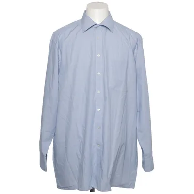 Shirt (Blauw, Wit) van Christian Berg Katoen
