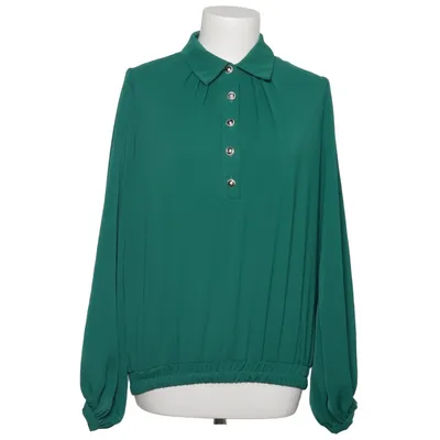 Bluse (Grün) von Sfera Elasthan, Polyester, Seide, Viskose