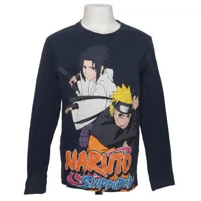 Lange mouwen shirt (Blauw) van Naruto Katoen