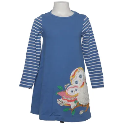 Kleid (Blau, Weiß, Mehrfarbig) von Mini Boden Baumwolle