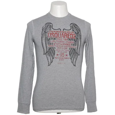 Long sleeve T-shirt (Gray) from Dsquared2