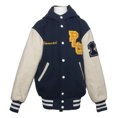 Varsity jacket (Blue, Beige, Multicolored) from Carnal Apparel Polyamide, Polyester, Wool
