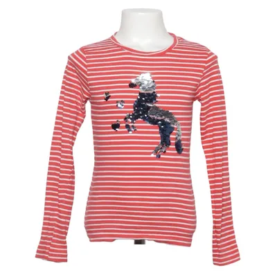 T-shirt à manches longues (Rouge, Blanc) de Attention Coton