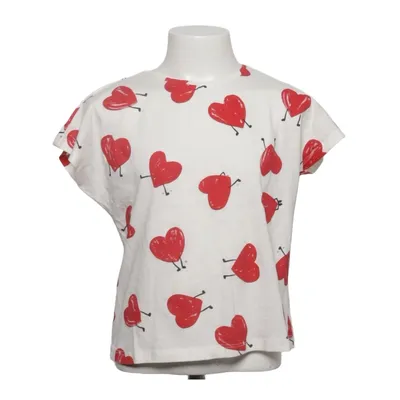 T-shirt (Vit, Röd) från Zara Kids Bomull