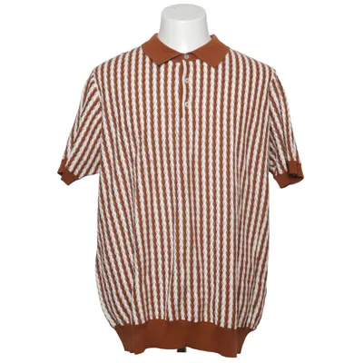 Poloshirt (Braun, Weiß) von Ben Sherman Baumwolle