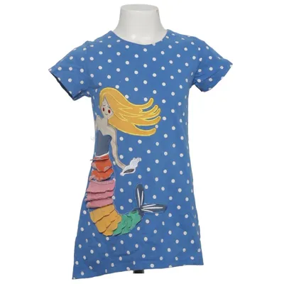 Dress (Blue, Multicolored) from Duns Cotton