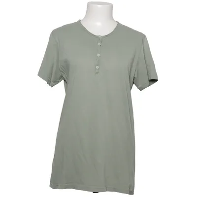 Henley T-shirt (Grøn) fra Exibit Bomuld