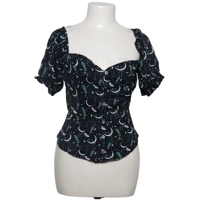 Crop top (Svart, Blå, Flerfärgad) från Disturbia Viskos