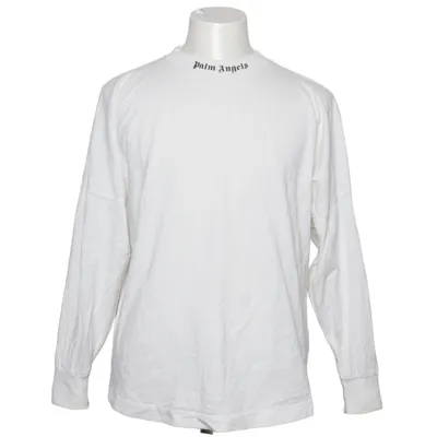 Langarmshirt (Weiß) von Palm Angels Baumwolle