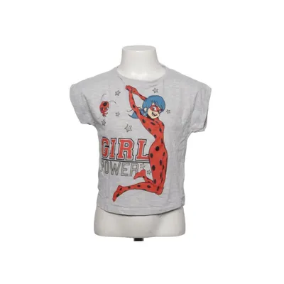 T-shirt (Grå, Flerfarvet) fra Miraculous Bomuld, Viscose