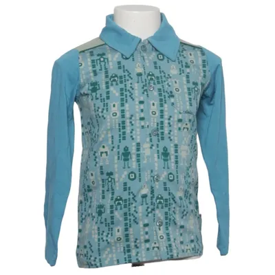 Shirt (Blue, Green, Multicolored) from Froy & Dind Elastane, Organic cotton