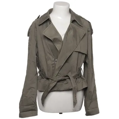 Jacket (Green) from Anine Bing Cotton, Elastane, Polyester