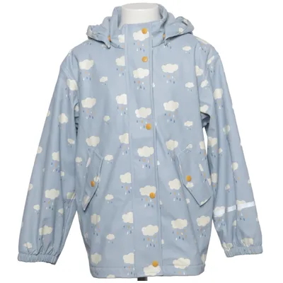 Regnjakke (Blå, Hvid, Flerfarvet) fra Pusblu Polyester, Polyurethan