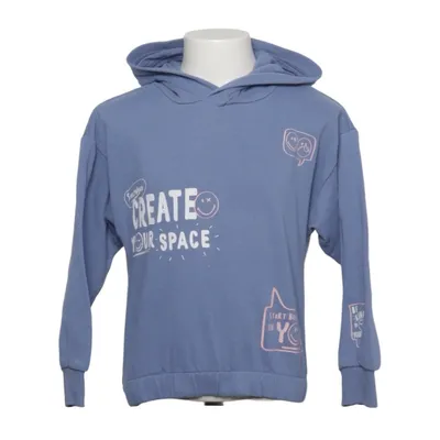 Kapuzenpullover (Blau) von Smiley World Baumwolle, Polyester