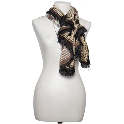 Shawl (Beige, Brown, Multicolored) from Romano Polyester