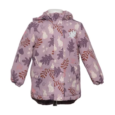 Vinterjakke (Lilla, Flerfarvet) fra Lindex Kids Polyester