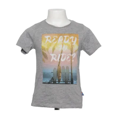 T-shirt (Gris, Multicolore) de Tom Tailor Coton, Polyester
