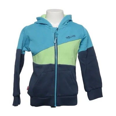 Hoodie (Blue, Green) from Trollkids Cotton, Polyester