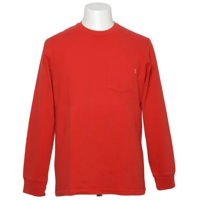 Langærmet t-shirt (Rød) fra Supreme Bomuld