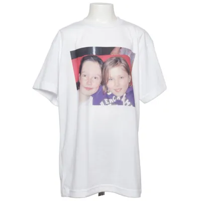 T-shirt (White, Multicolored) from Vapor Polyester