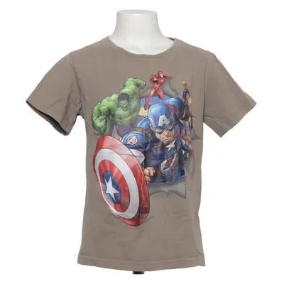 T-shirt (Beige, Multicolored) from Marvel Cotton