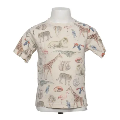 T-shirt (Beige, Multicolored) from Nature Planet Cotton