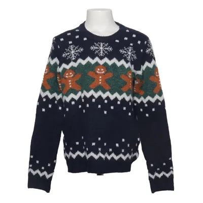 Christmas sweater (Blue, Multicolored) from Esmara Acrylic, Elastane, Recycled polyester