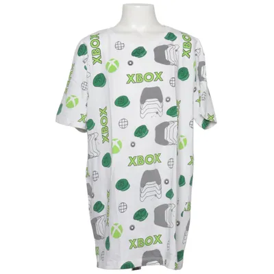 T-shirt (Wit, Groen, Grijs) van Xbox