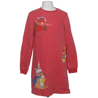 Robe (Rouge, Multicolore) de Mini Boden Coton, Élasthane, Polyester