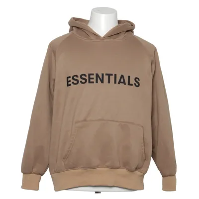 Hoodie (Beige) from Fear of God Essentials Cotton