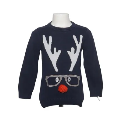 Christmas sweater (Blue, White, Red) from Joules Knitwear Cotton