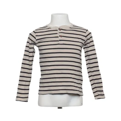 Henley T-shirt (Beige, Sort) fra Dopo Dopo Boys Bomuld, Elastan