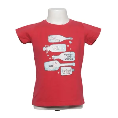 T-shirt (Red) from Salt and Pepper Cotton, Elastane