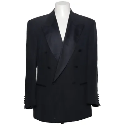 Tuxedo jacket (Blue) from Hugo Boss Silk, Viscose