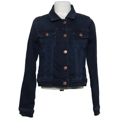 Denim jacket (Blue) from Fitz Cotton, Elastane