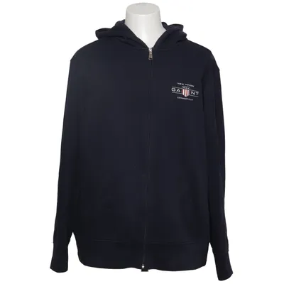 Hoodie (Blue) from GANT Cotton, Recycled polyester