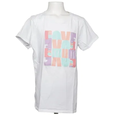 T-shirt (Vit, Flerfärgad) från Girls Bomull