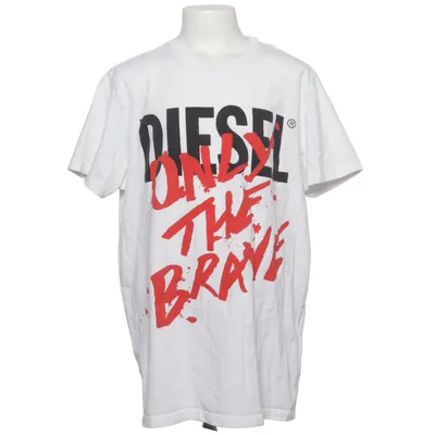 T-shirt (Wit, Zwart, Rood) van Diesel Katoen
