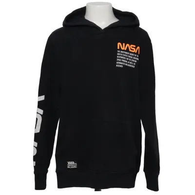 Huvtröja (Svart) från STC Bomull, Polyester