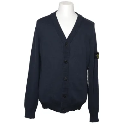 Cardigan (Blå) fra Stone Island Bomuld, Polyamid