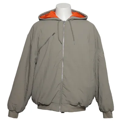 Bomber jacket (Gray, Orange) from Adidas Skateboarding Cotton, Elastane, Polyamide, Recycled polyester