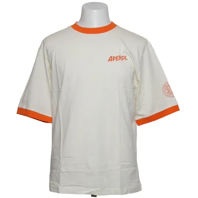 T-shirt (Blanc, Orange) de Aperol Coton biologique