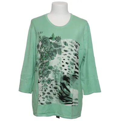 Sweater (Green, Multicolored) from Ovanti Elastane, Polyamide, Viscose