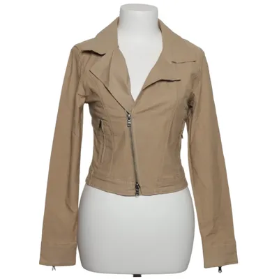 Veste de motard (Beige) de Nile Coton, Élasthane