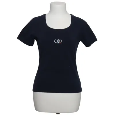 T-shirt (Blauw) van Mexx Sport Katoen, Elastaan