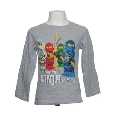 Lange mouwen shirt (Grijs, Meerkleurig) van LEGO Katoen, Polyester